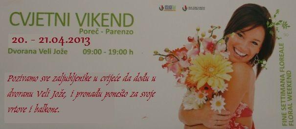cvjetni vikend 2013